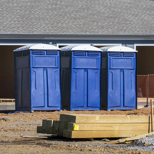 are there any restrictions on what items can be disposed of in the portable restrooms in Providence